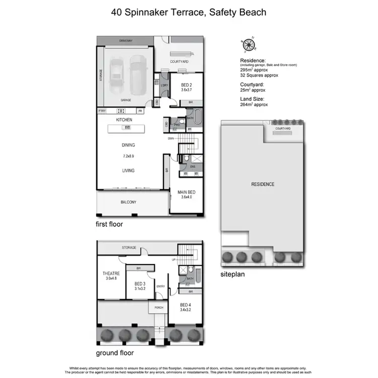 Floorplan of Homely house listing, 40 Spinnaker Terrace, Safety Beach VIC 3936