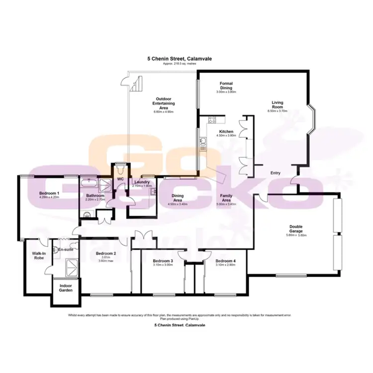 Floorplan of Homely house listing, 5 Chenin Street, Calamvale QLD 4116