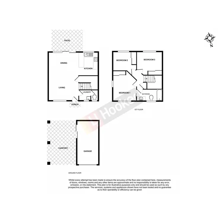 Floorplan of Homely townhouse listing, 31/20 Hellawell Road, Sunnybank Hills QLD 4109