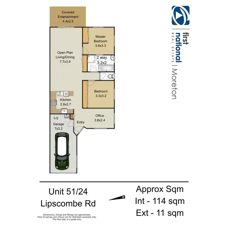 Floorplan of Homely villa listing, 51/24 Lipscombe Road, Deception Bay QLD 4508