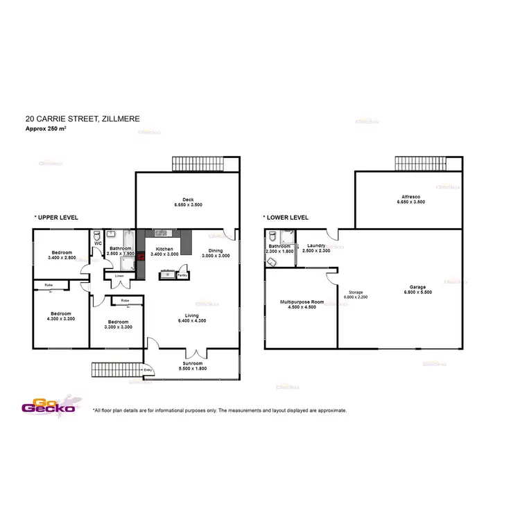 Floorplan of Homely house listing, 20 Carrie Street, Zillmere QLD 4034