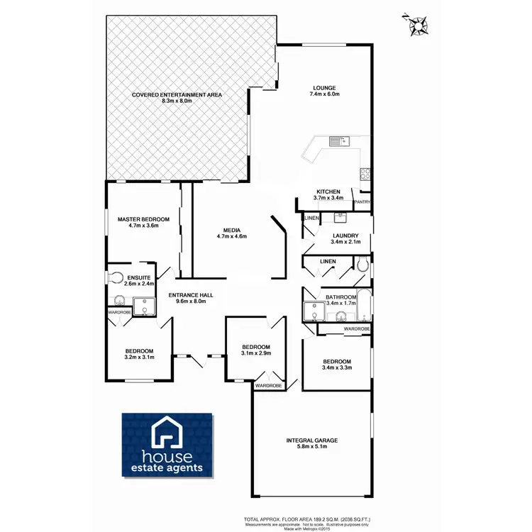 Floorplan of Homely house listing, 45 Holly Avenue, Highfields QLD 4352