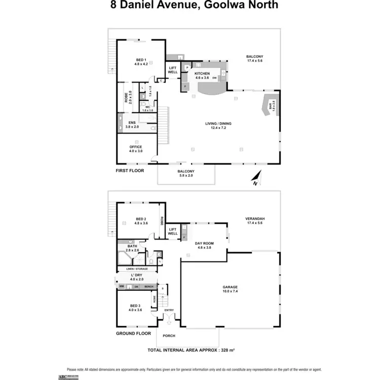 Floorplan of Homely house listing, 8 Daniel Avenue, Goolwa North SA 5214