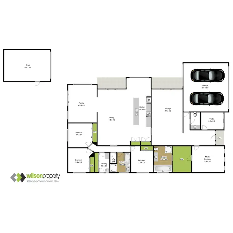 Floorplan of Homely house listing, 15 Independent Way, Traralgon VIC 3844