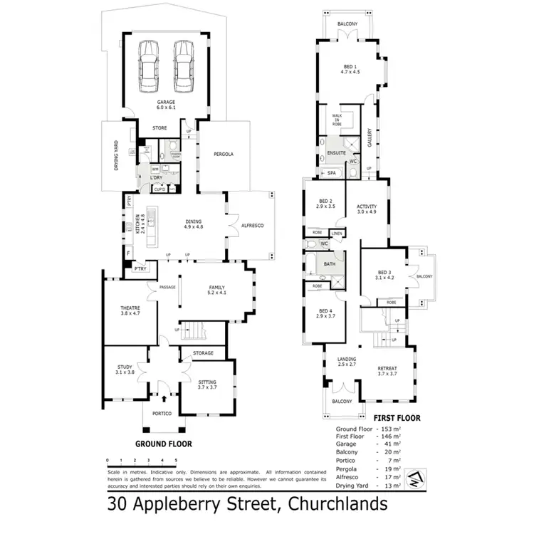 Floorplan of Homely house listing, 30 Appleberry Street, Churchlands WA 6018
