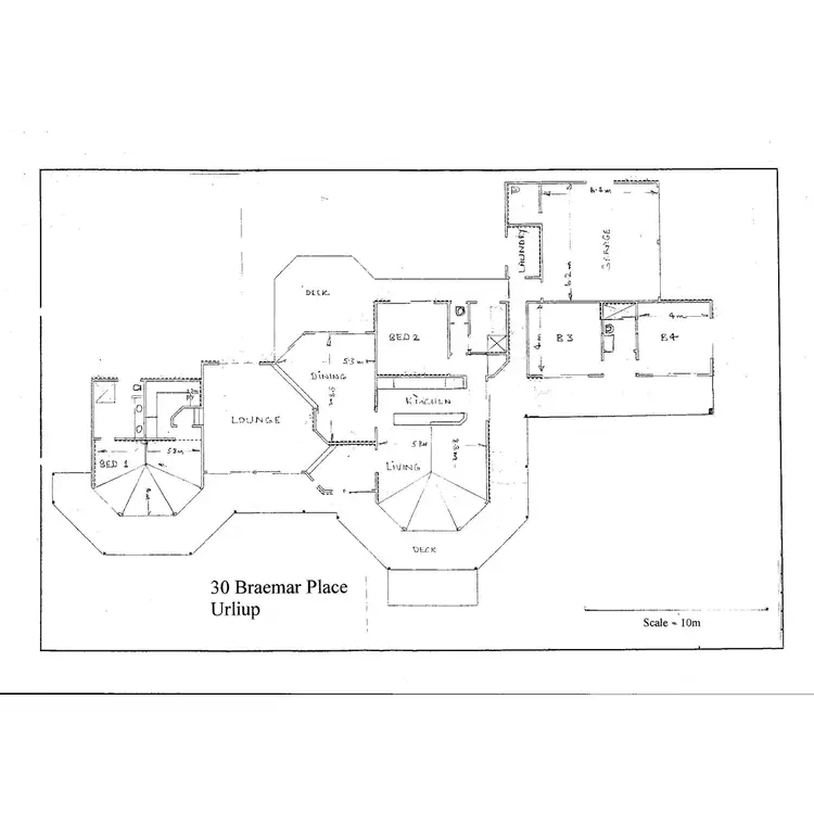 Floorplan of Homely rural property listing, 30 BRAEMAR Place, Urliup NSW 2484