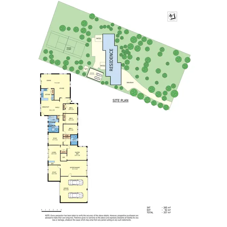 Floorplan of Homely house listing, 14 Alexandra Crescent, Rye VIC 3941