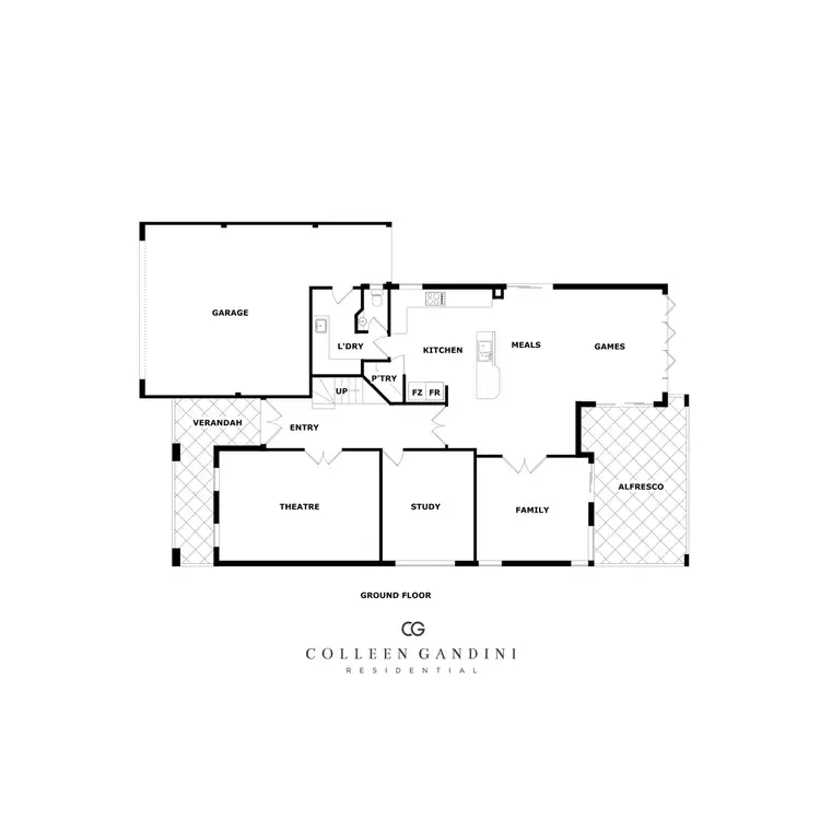 Floorplan of Homely house listing, 16 View Road, Mount Pleasant WA 6153