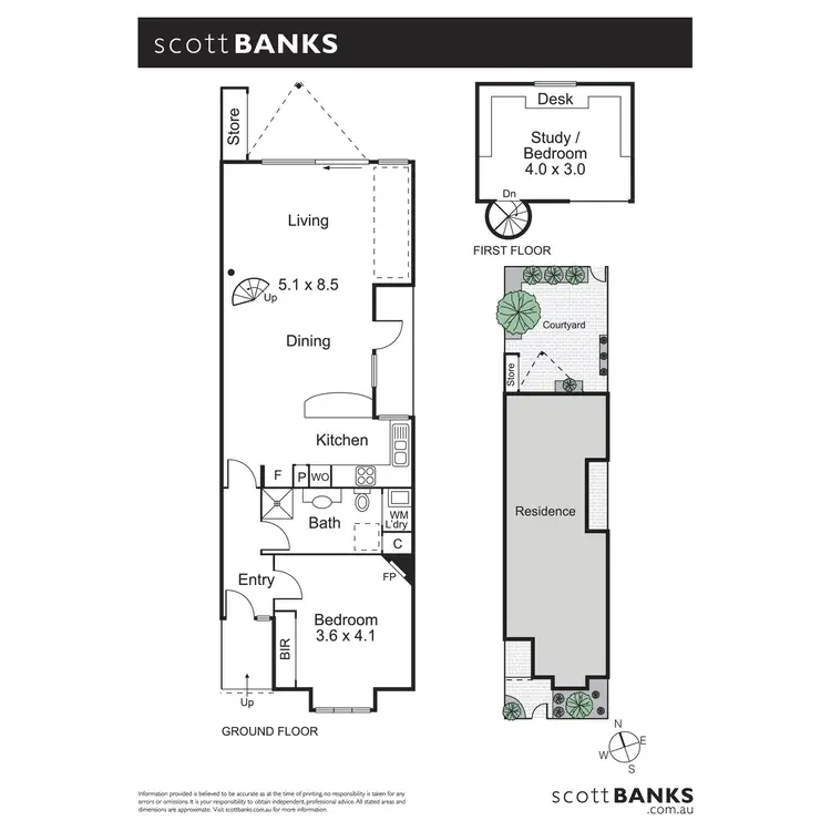 Floorplan of Homely house listing, 109 Ashworth Street, Albert Park VIC 3206