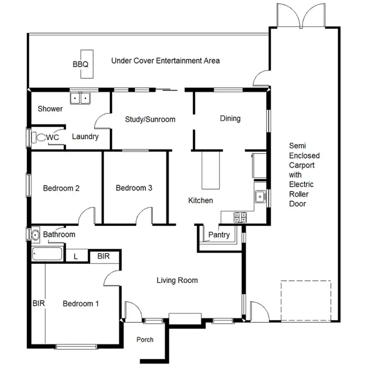 Floorplan of Homely house listing, 36 Daniel Terrace, Port Augusta SA 5700