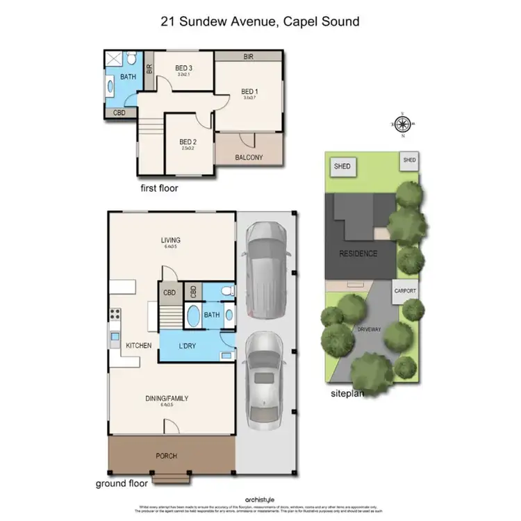 Floorplan of Homely house listing, 21 Sundew Avenue, Capel Sound VIC 3940