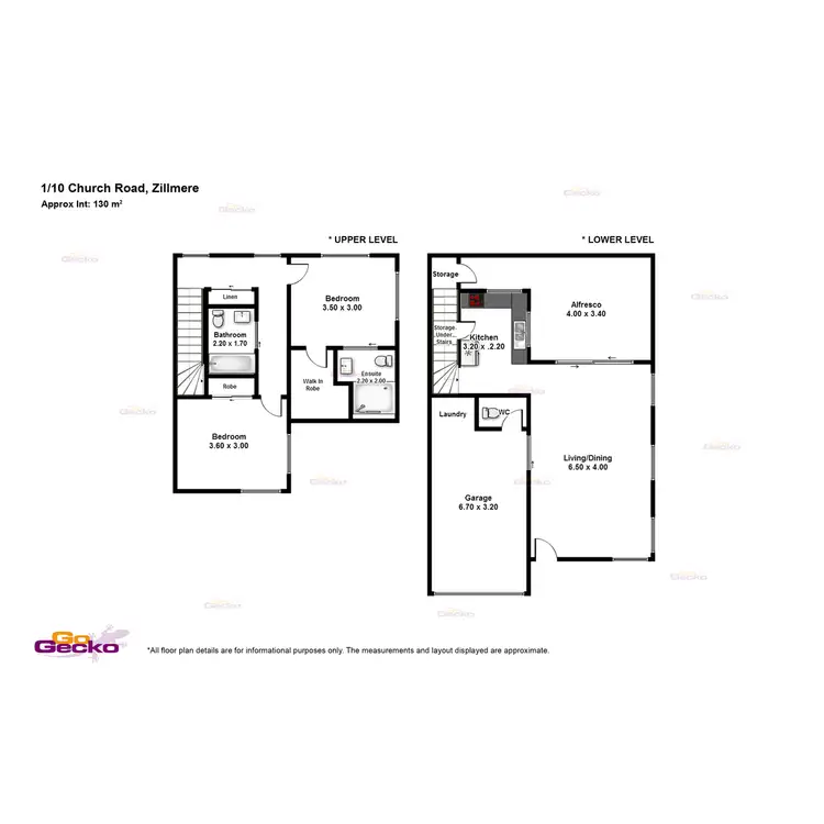 Floorplan of Homely townhouse listing, 1/10 Church Road, Zillmere QLD 4034