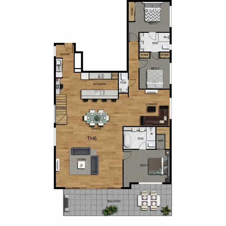 Floorplan of Homely apartment listing, 6/606 Esplanade, Mount Martha VIC 3934