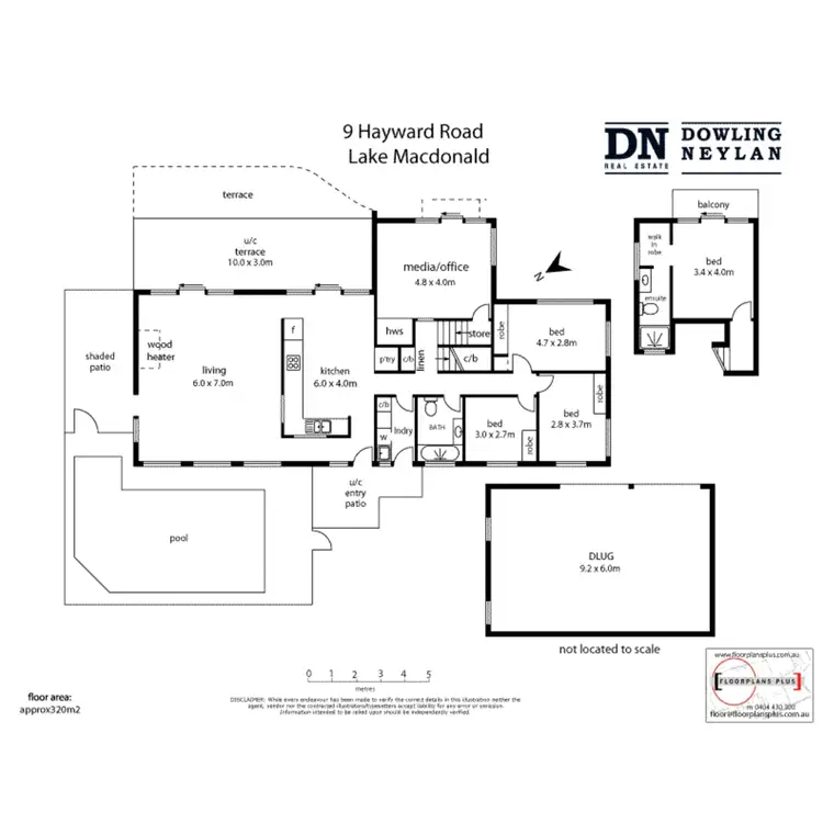 Floorplan of Homely rural property listing, 9 Hayward Road, Lake Macdonald QLD 4563