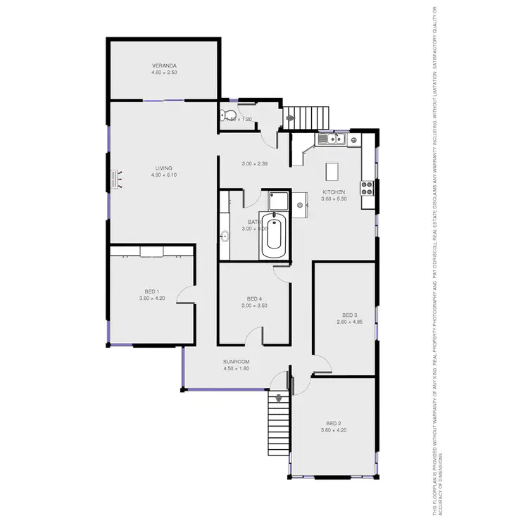 Floorplan of Homely house listing, 40 Lauga Street, Park Avenue QLD 4701