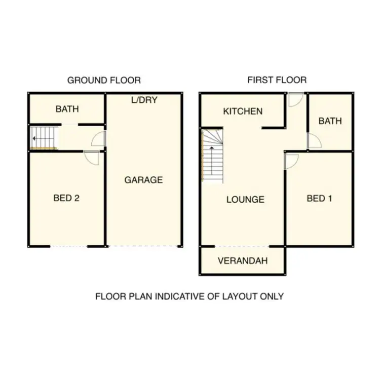 Floorplan of Homely townhouse listing, 12/394 Chatswood Road, Shailer Park QLD 4128