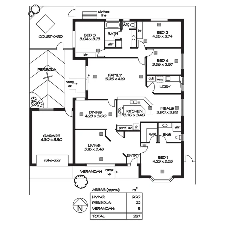 Floorplan of Homely house listing, 26 Lynmouth Avenue, North Brighton SA 5048