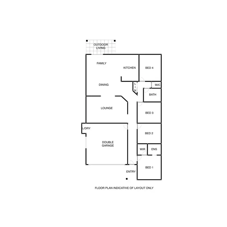 Floorplan of Homely house listing, 4 Crestwood Street, Bahrs Scrub QLD 4207
