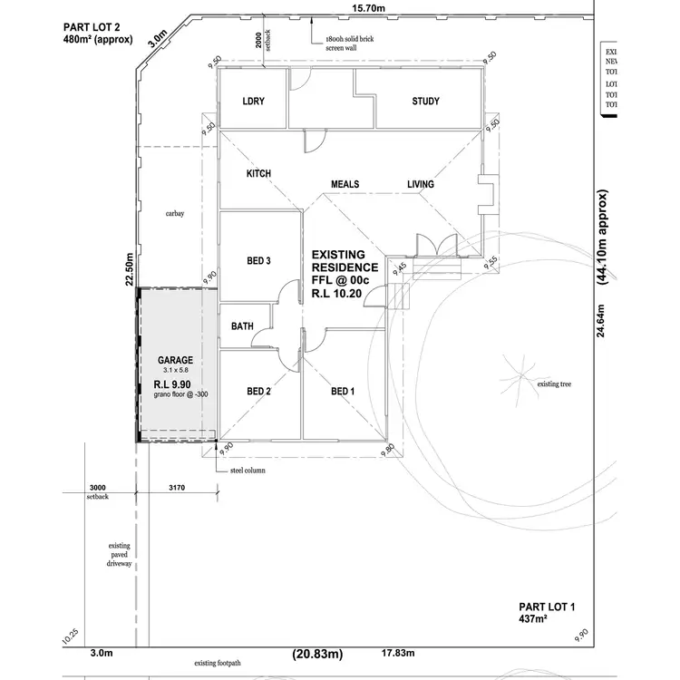 Floorplan of Homely house listing, 20 Joslin Street, Hilton WA 6163