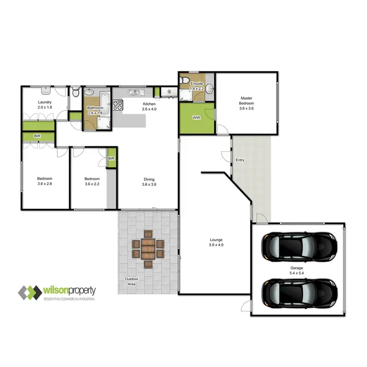 Floorplan of Homely house listing, 4 Alpine Close, Traralgon VIC 3844