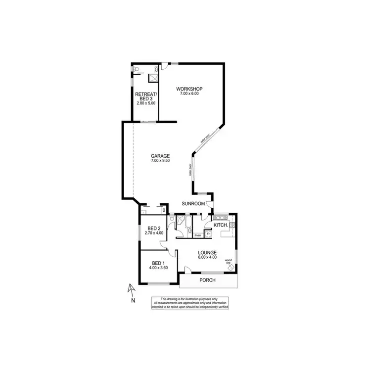 Floorplan of Homely house listing, 92 Sea Parade, Port Macdonnell SA 5291