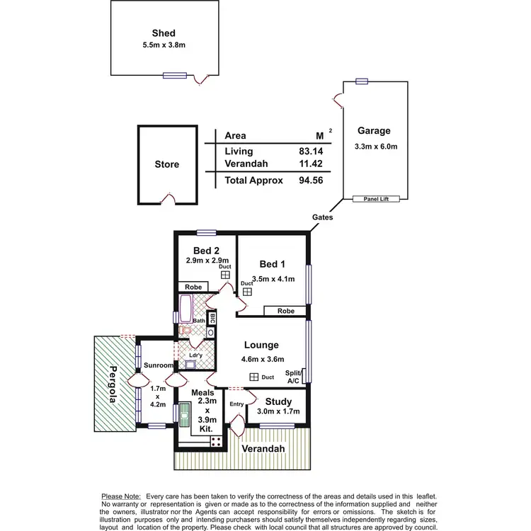 Floorplan of Homely house listing, 8 Owen Street, Woodville North SA 5012