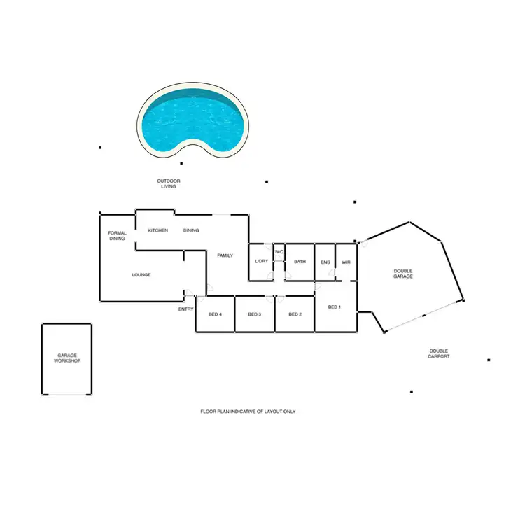 Floorplan of Homely house listing, 49 Springlands Drive, Slacks Creek QLD 4127