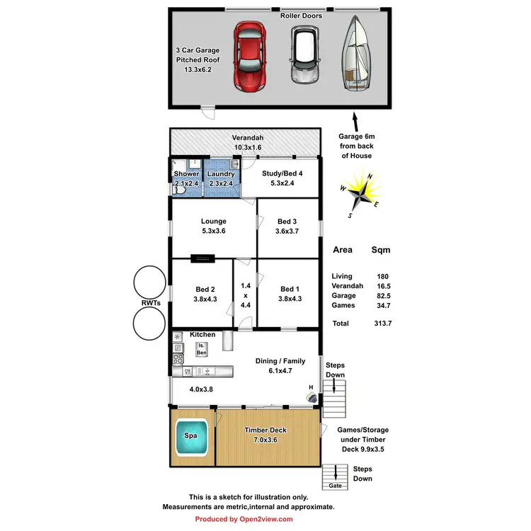 Floorplan of Homely house listing, Address available on request