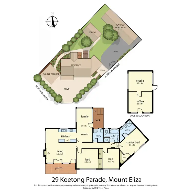 Floorplan of Homely house listing, 29 Koetong Parade, Mount Eliza VIC 3930