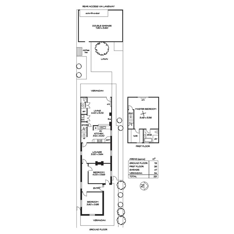 Floorplan of Homely house listing, 51A Sydenham Road, Norwood SA 5067