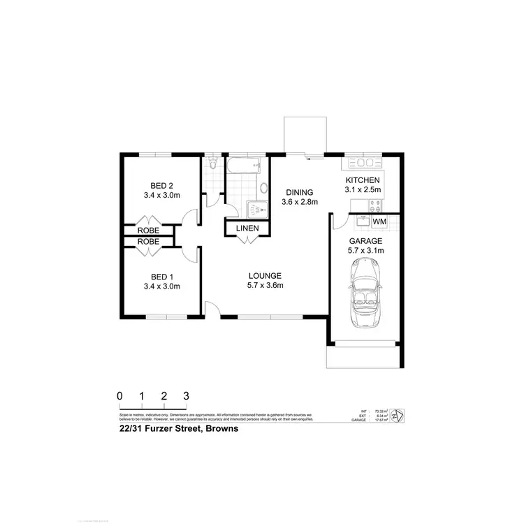Floorplan of Homely house listing, 22/31 Furzer Street, Browns Plains QLD 4118
