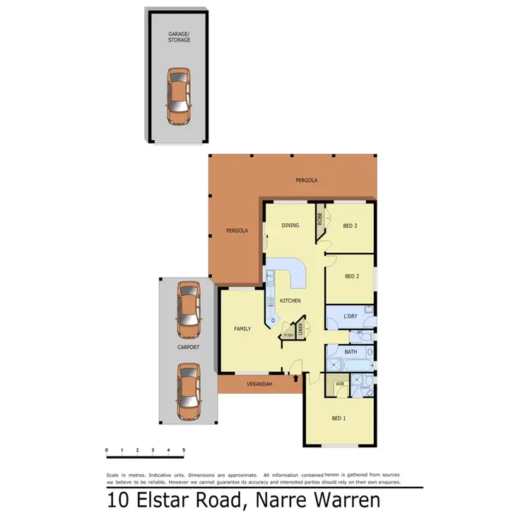Floorplan of Homely house listing, 10 Elstar Road, Narre Warren VIC 3805