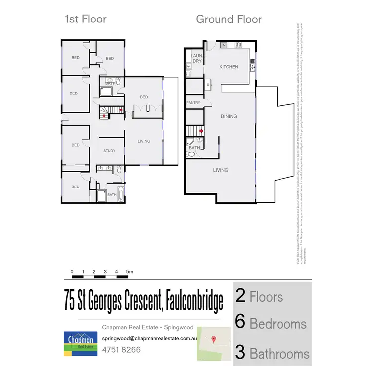 Floorplan of Homely house listing, 75 St Georges Cres, Faulconbridge NSW 2776