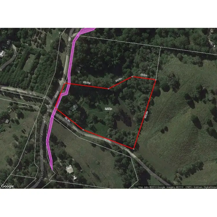 Floorplan of Homely land listing, 216 Arthys Road, Cooran QLD 4569