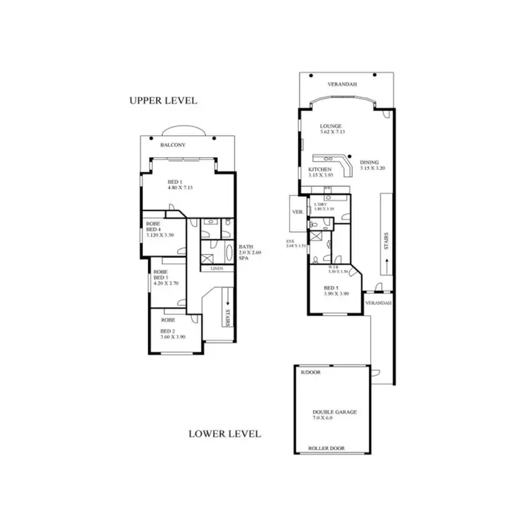 Floorplan of Homely townhouse listing, 4/8 South Point Drive, Port Lincoln SA 5606