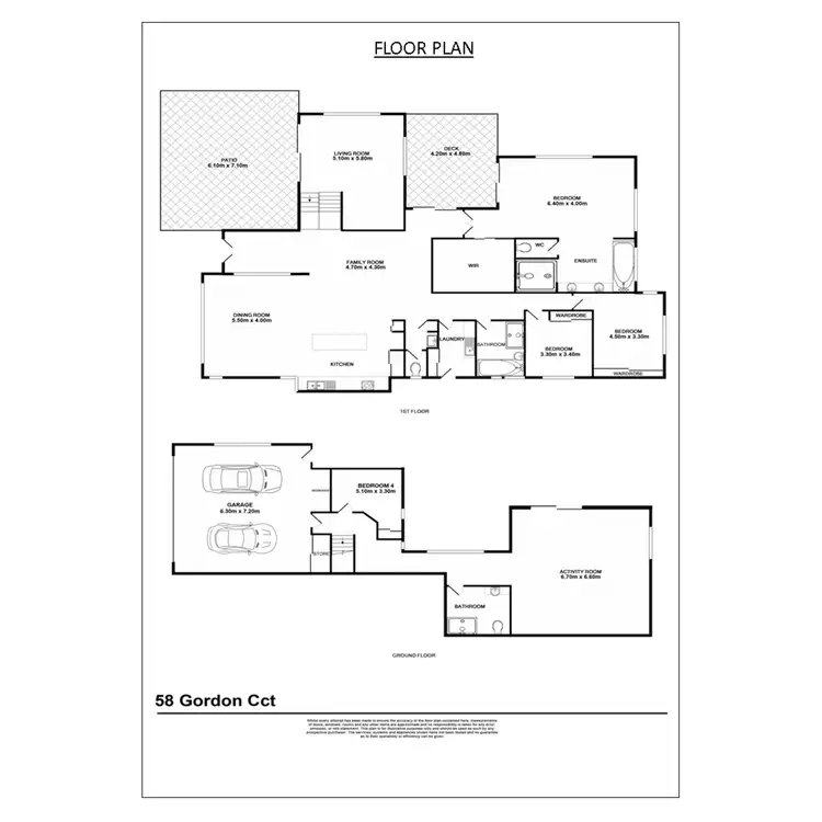 Floorplan of Homely house listing, 58 Gordon Circuit, Seventeen Mile Rocks QLD 4073
