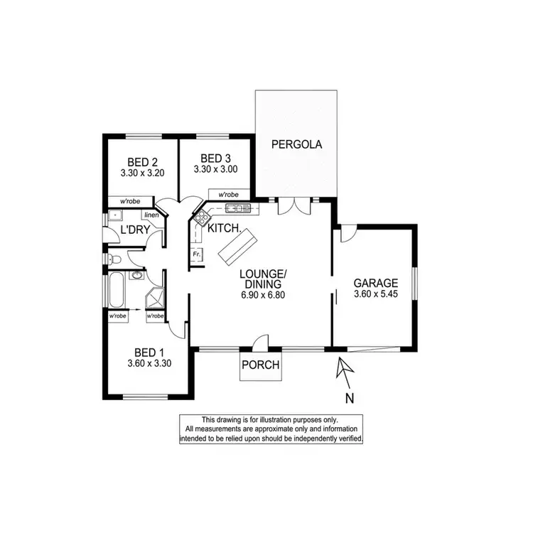 Floorplan of Homely house listing, 4/5 John Street, Mount Gambier SA 5290