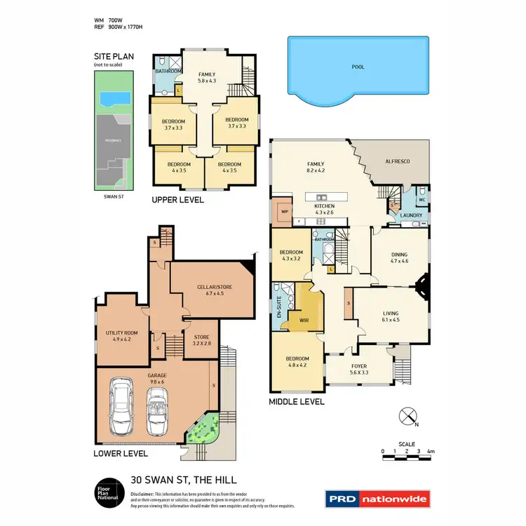 Floorplan of Homely house listing, 30 Swan Street, The Hill NSW 2300