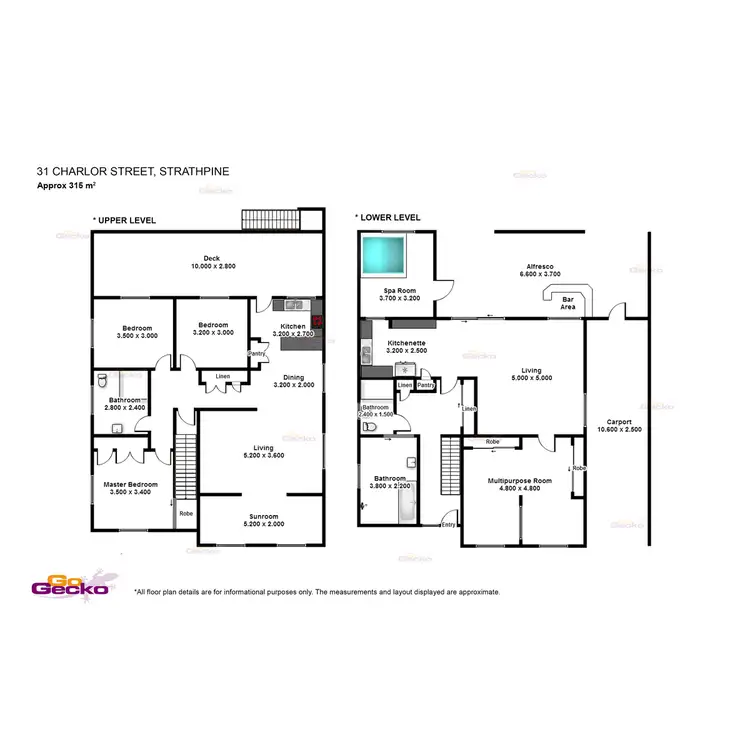Floorplan of Homely house listing, 31 Charlor Street, Strathpine QLD 4500
