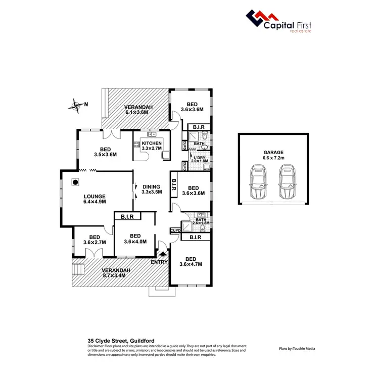 Floorplan of Homely house listing, 35 Clyde Street, Guildford NSW 2161