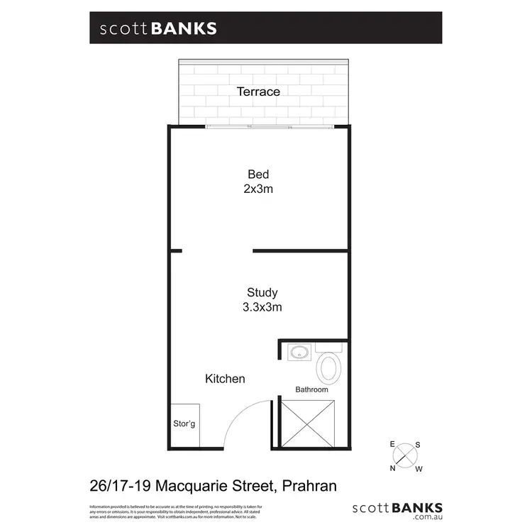 Floorplan of Homely apartment listing, 26/17 - 19 Macquarie Street, Prahran VIC 3181