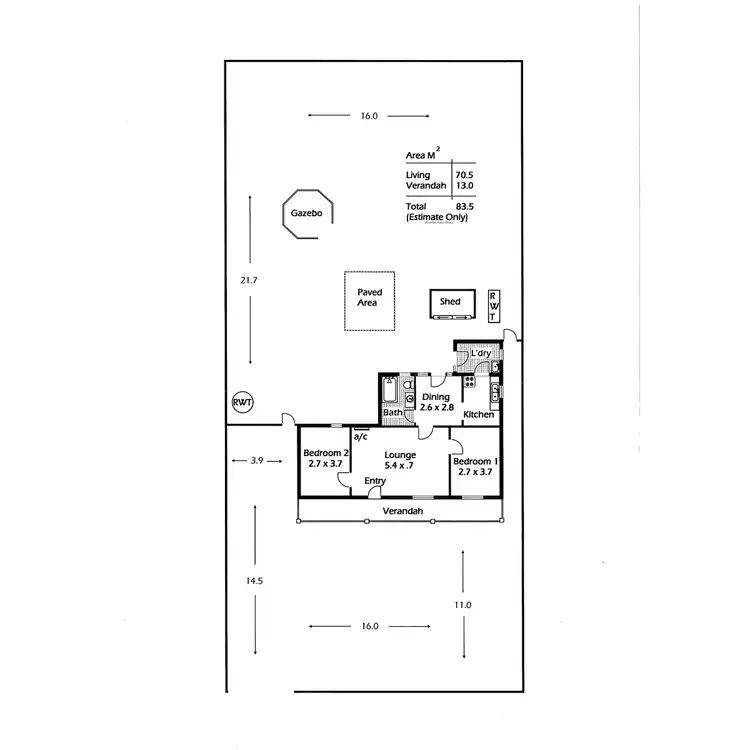 Floorplan of Homely house listing, Address available on request