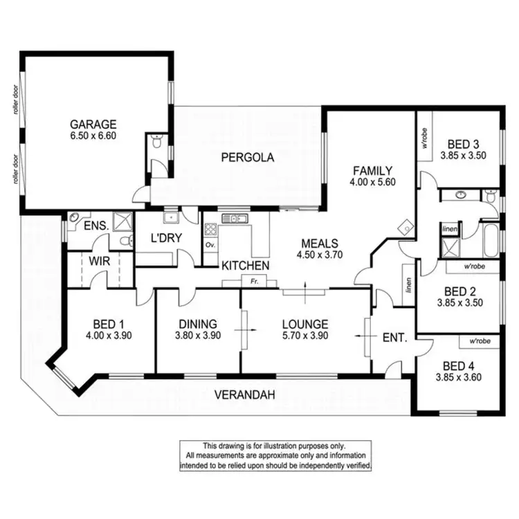 Floorplan of Homely house listing, 13 Montebello Drive, Mount Gambier SA 5290