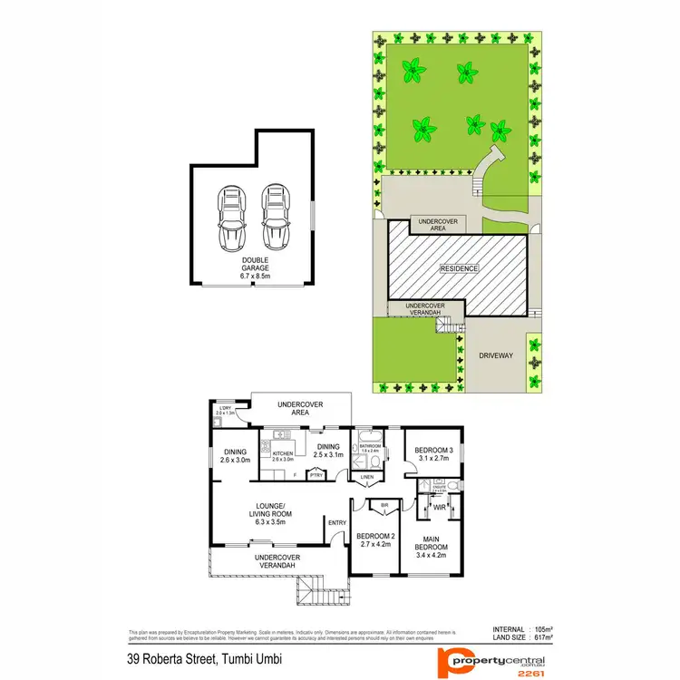 Floorplan of Homely house listing, 39 Roberta Street, Tumbi Umbi NSW 2261
