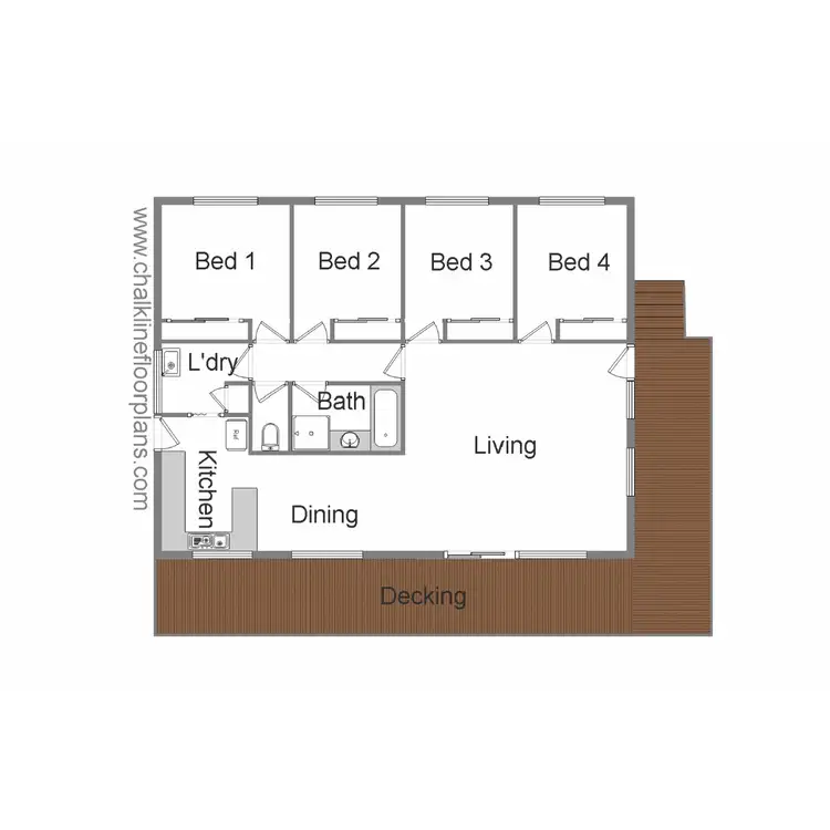 Floorplan of Homely house listing, 1 Song Bird Way, Goughs Bay VIC 3723
