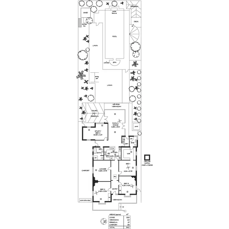 Floorplan of Homely house listing, 39 Ningana Avenue, Kings Park SA 5034