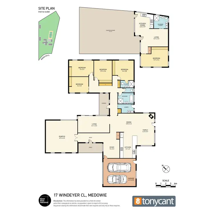 Floorplan of Homely house listing, 17 Windeyer Close, Medowie NSW 2318