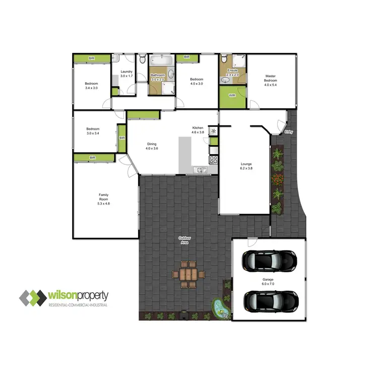 Floorplan of Homely house listing, 60 Stockdale Road, Traralgon VIC 3844