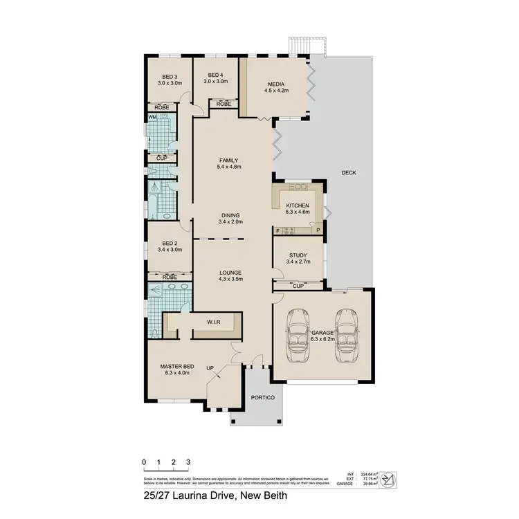 Floorplan of Homely house listing, 25-27 Laurina Drive, New Beith QLD 4124