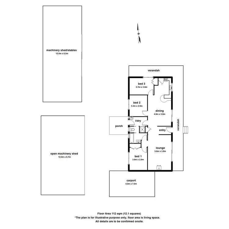 Floorplan of Homely house listing, 70 Tschampions Road, Macclesfield VIC 3782